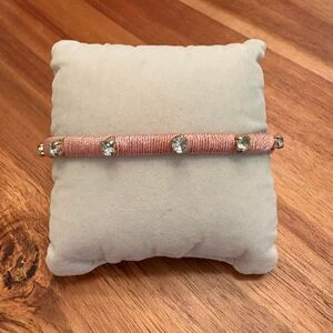 J.Crew | Wrapped Rhinestone Bracelet | 7.5” Length